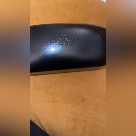 Coach Brown Sunglasses with Tortoise Shell Frame - Picture 3 of 3